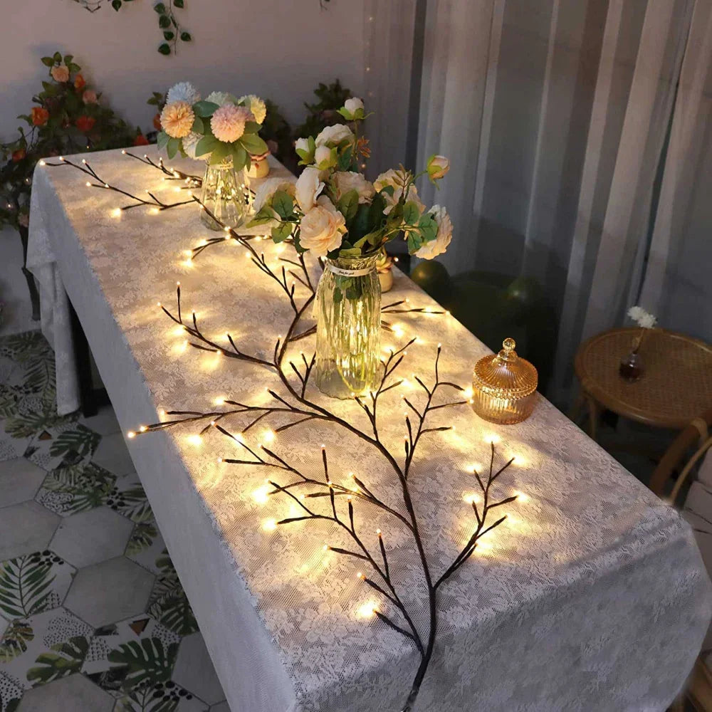 Willow Vine Branch Light Wall Decor