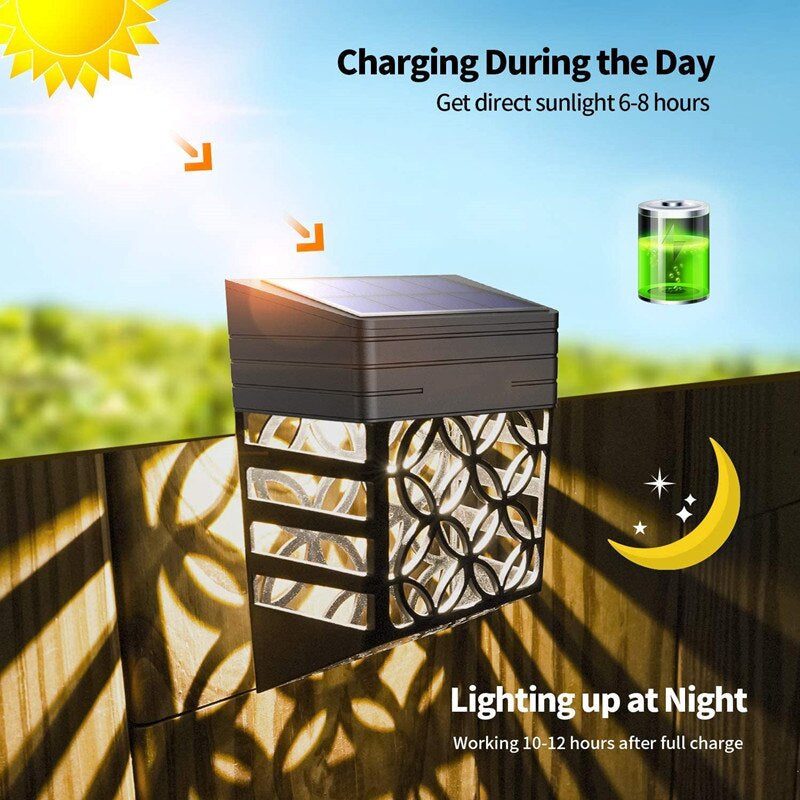 Solar Fence Decoration Light