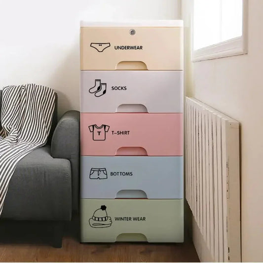 Home Decor Wardrobe Organizer Sticker