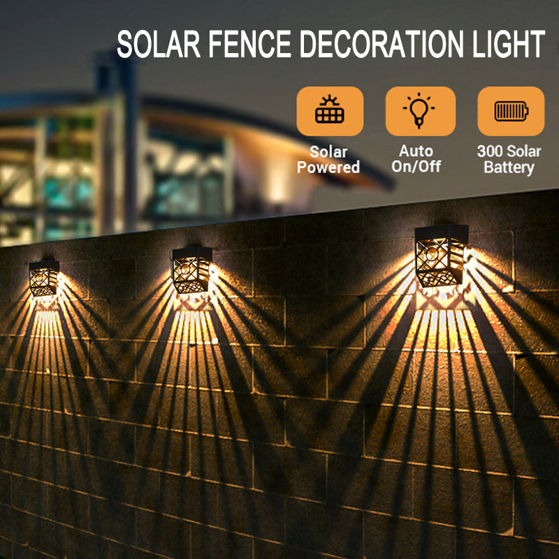 Solar Fence Decoration Light