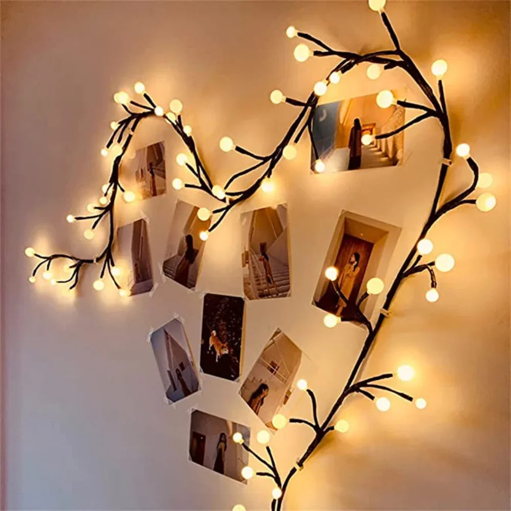 Willow Vine Branch Light Wall Decor