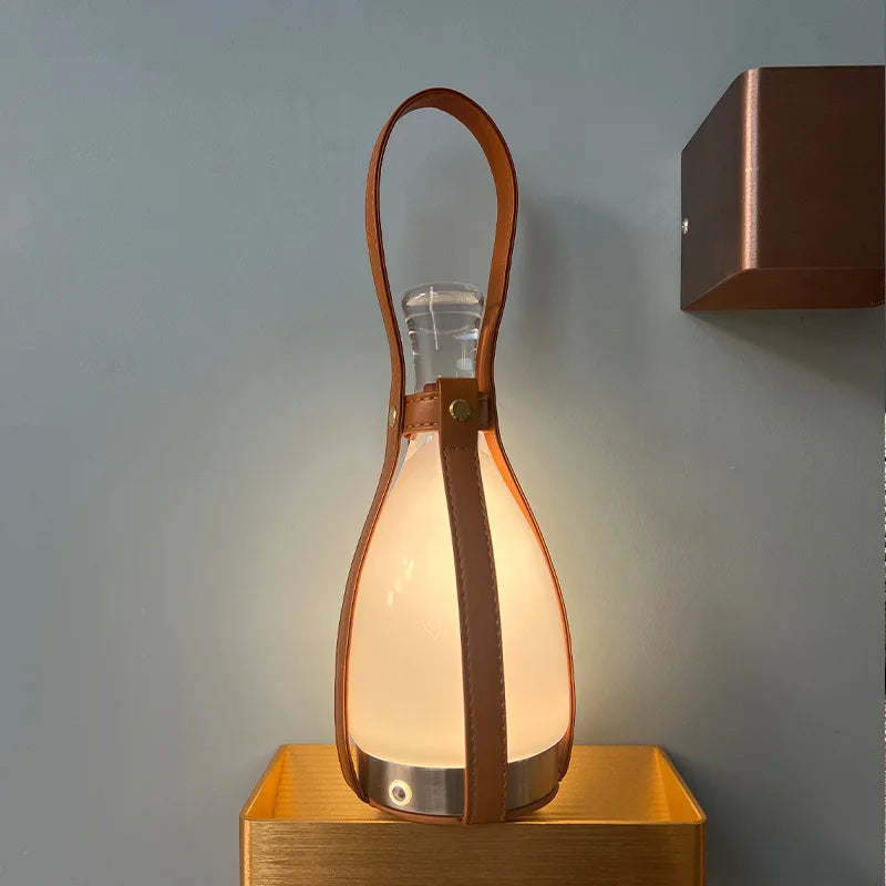 Wine Bottle LED Table Lamp