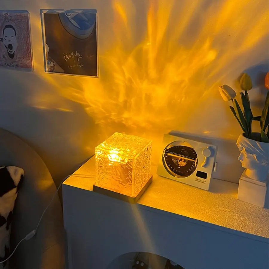 Water Ripple Projector Night Light