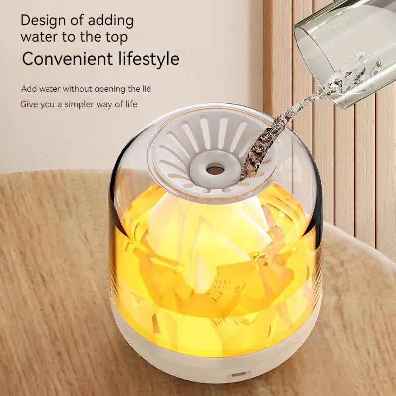 Humidifier Flame Aroma Diffuser