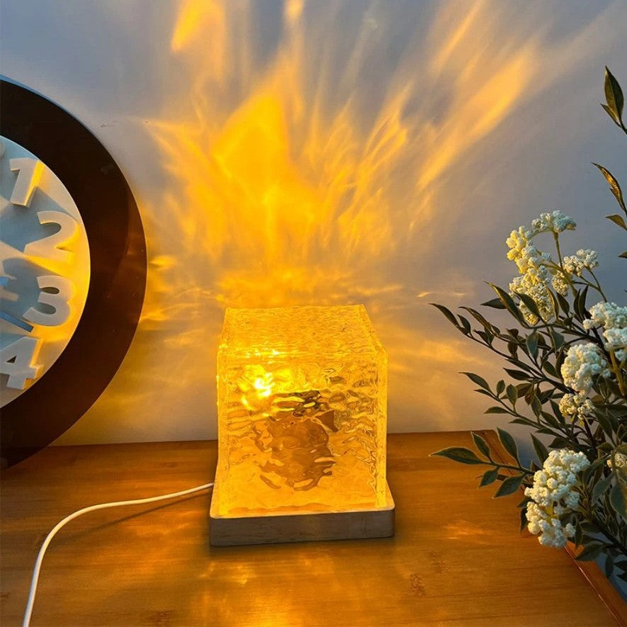 Water Ripple Projector Night Light
