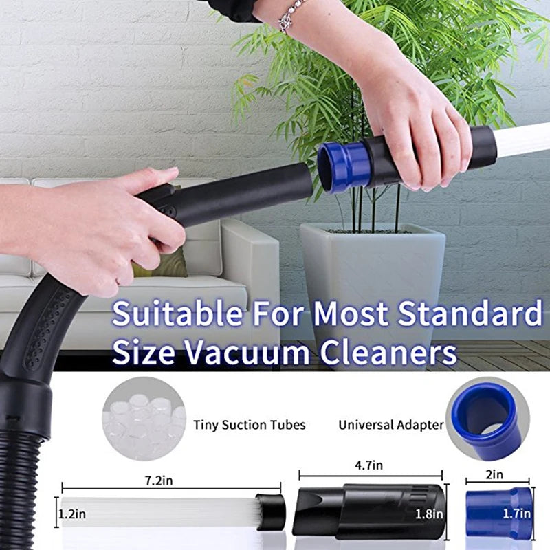 Multi-tube Vacuum Straw Cleaning Brush