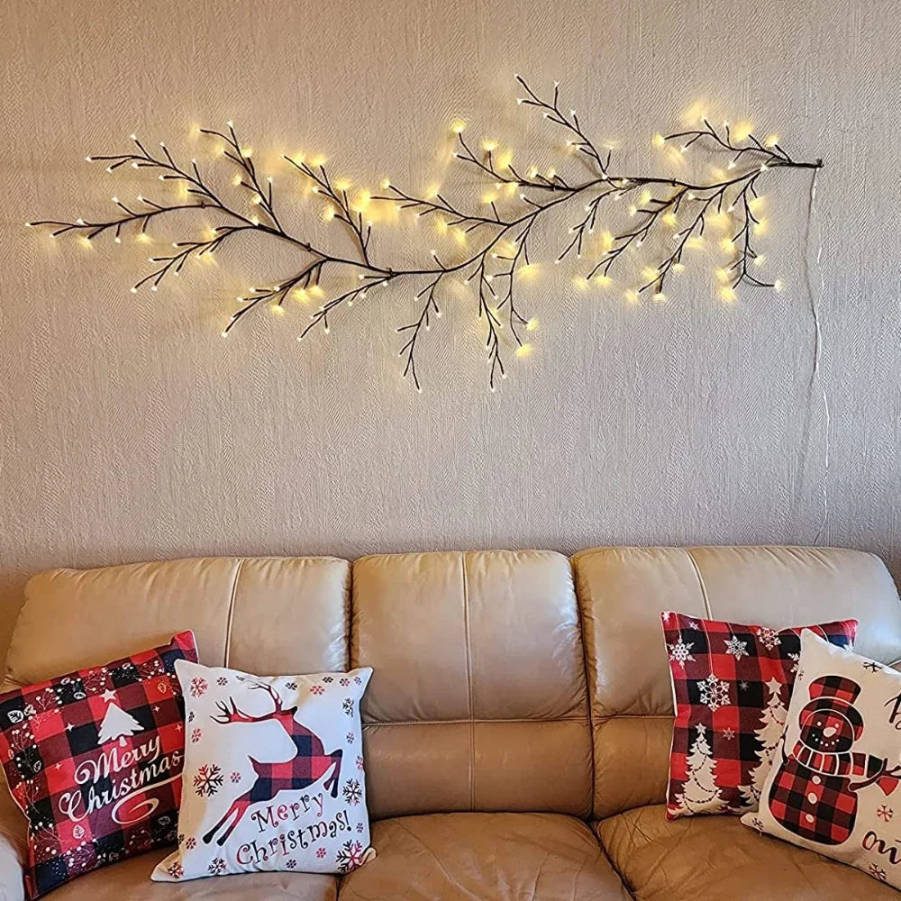 Willow Vine Branch Light Wall Decor