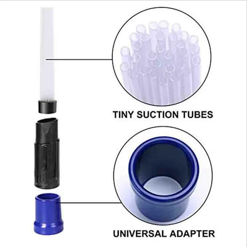 Multi-tube Vacuum Straw Cleaning Brush